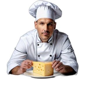 Повар с сыром